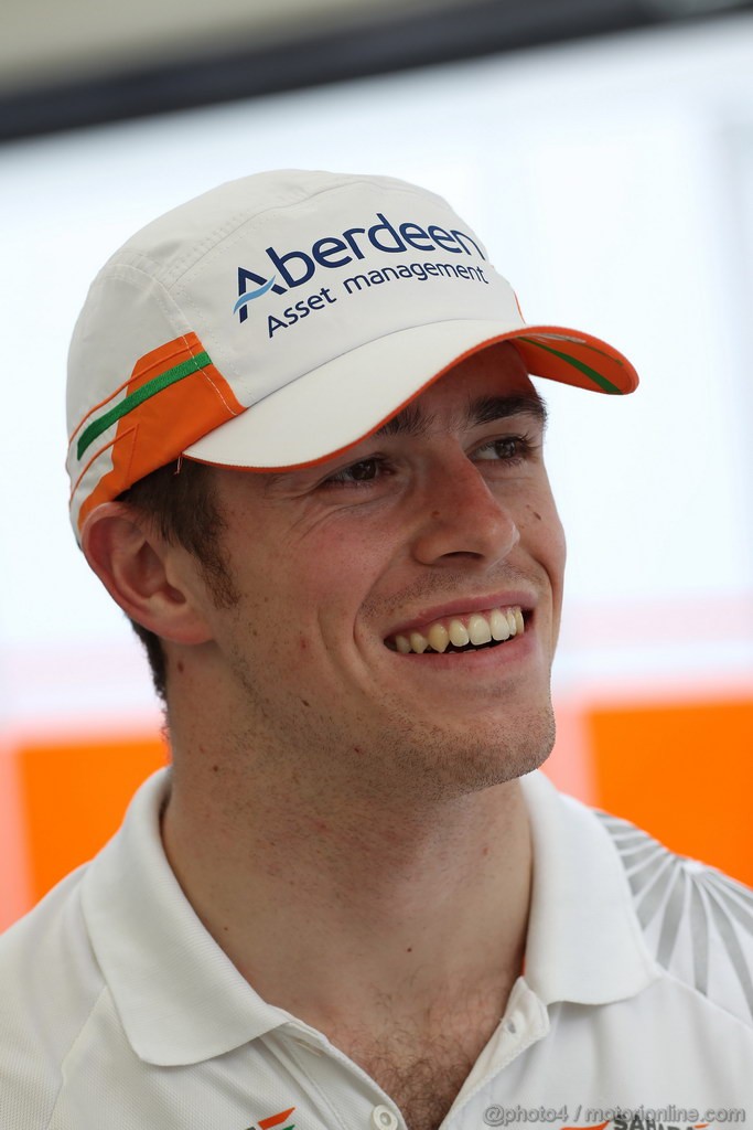 GP BRASILE, 21.11.2013- Paul di Resta (GBR) Sahara Force India F1 Team VJM06 