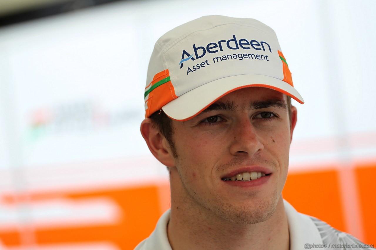 GP BRASILE, 21.11.2013- Paul di Resta (GBR) Sahara Force India F1 Team VJM06 