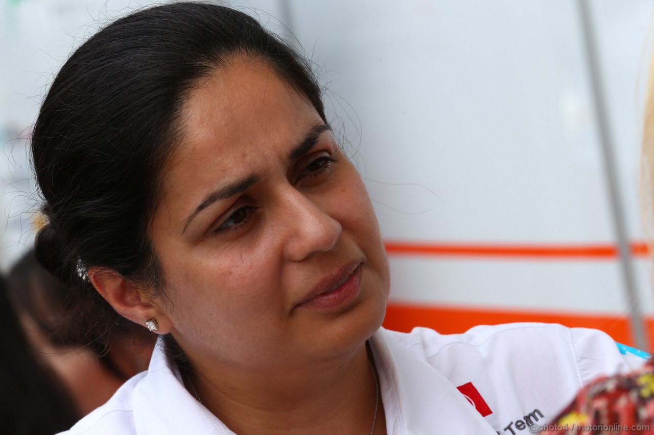 GP BRASILE, 21.11.2013- Monisha Kaltenborn (AUT), CEO e Team Principal, Sauber F1 Team 