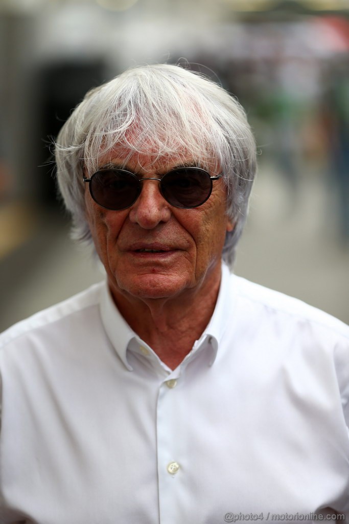 GP BRASILE, 21.11.2013- Bernie Ecclestone (GBR), President e CEO of Formula One Management