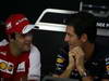 GP BRASILE, 21.11.2013- Conferenza Stampa, Felipe Massa (BRA) Ferrari F138 e Mark Webber (AUS) Red Bull Racing RB9 