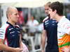 GP BRASILE, 21.11.2013- Valtteri Bottas (FIN), Williams F1 Team FW35 e James Calado (GBR) Test Diver Force India
