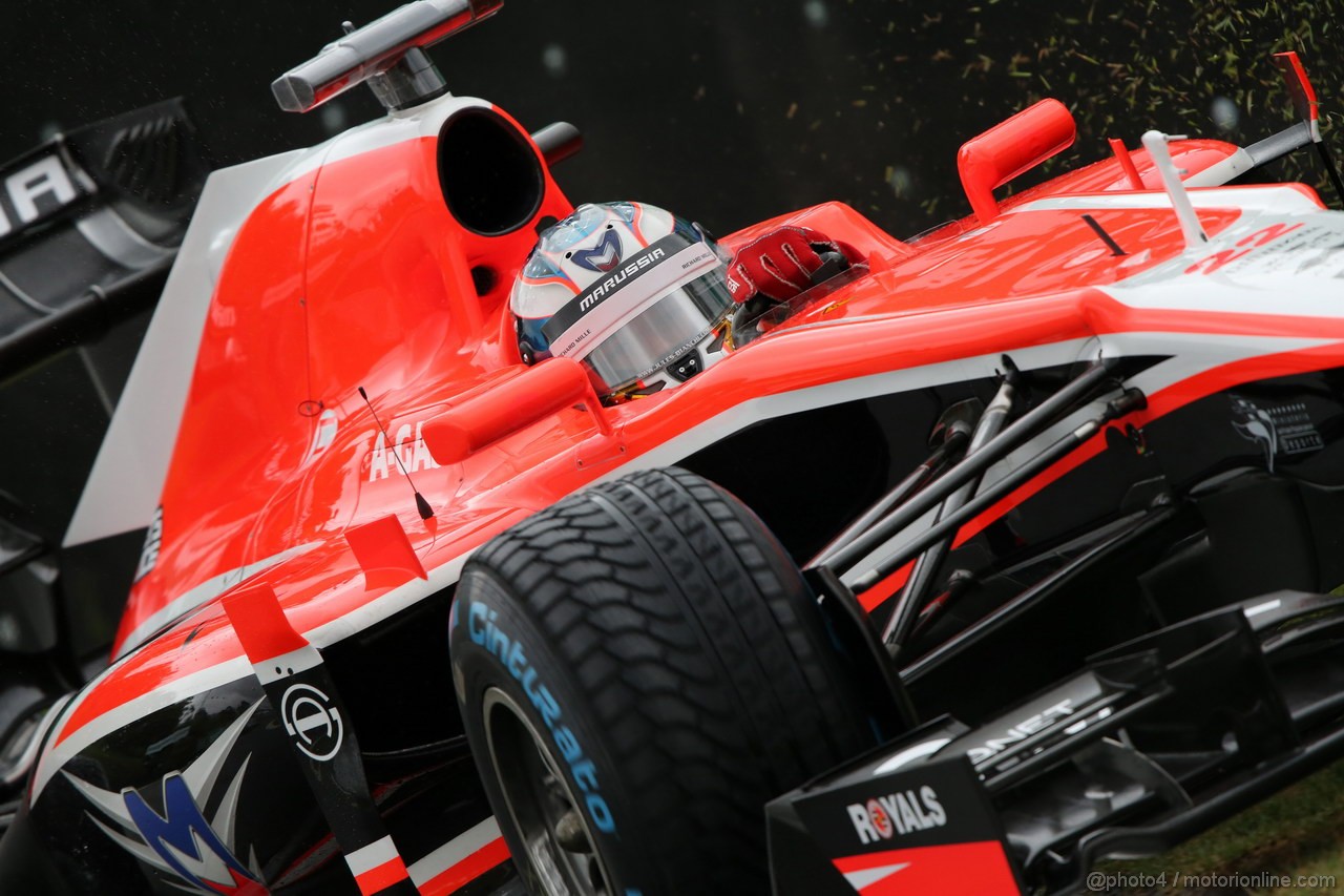 GP BRASILE, 23.11.2013- Prove Libere 3, Jules Bianchi (FRA) Marussia F1 Team MR02 