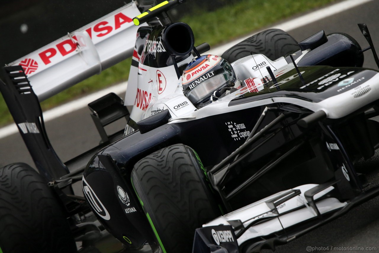GP BRASILE, 23.11.2013- Prove Libere 3, Valtteri Bottas (FIN), Williams F1 Team FW35 