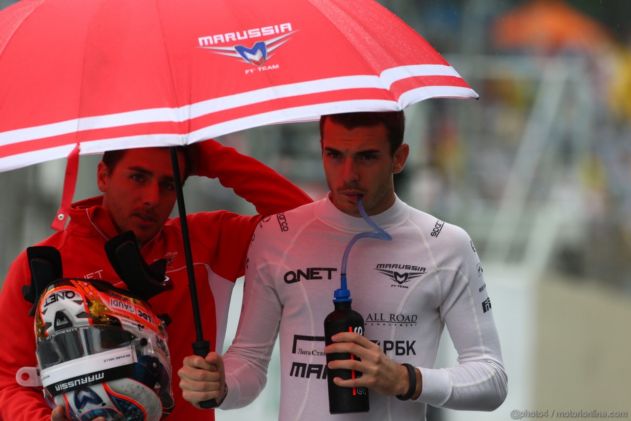GP BRASILE, 23.11.2013- Prove Libere 3, Jules Bianchi (FRA) Marussia F1 Team MR02