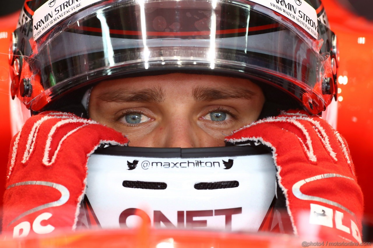 GP BRASILE, 23.11.2013- Prove Libere 3, Max Chilton (GBR), Marussia F1 Team MR02 