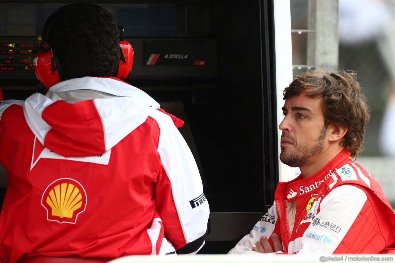 GP BRASILE, 23.11.2013- Prove Libere 3, Fernando Alonso (ESP) Ferrari F138 