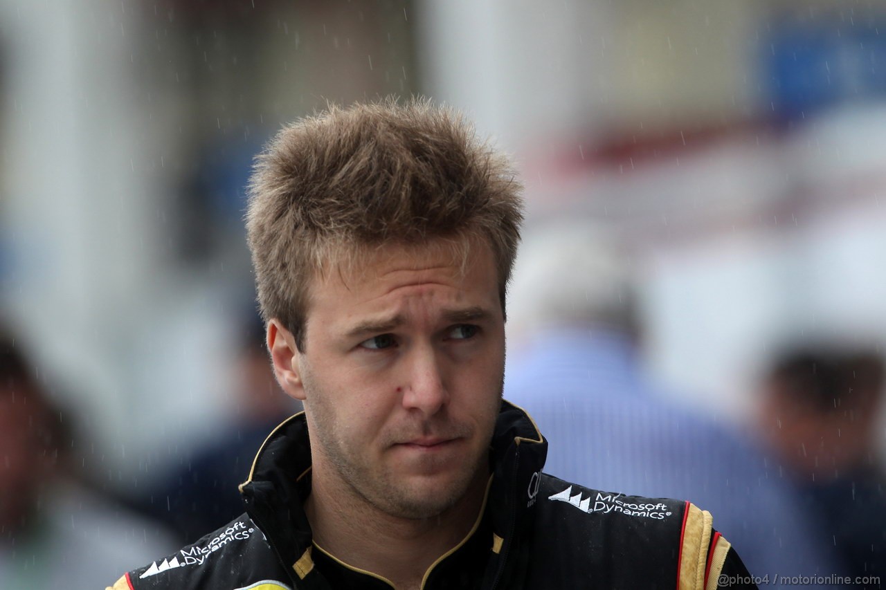 GP BRASILE, 23.11.2013- Prove Libere 3, Davide Valsecchi (ITA), Test driver, Lotus F1 Team E21  