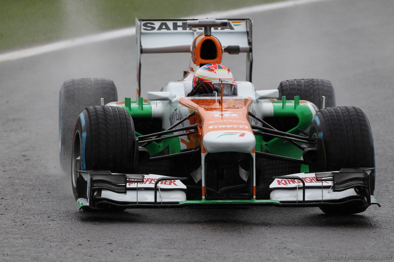 GP BRASILE, 23.11.2013- Prove Libere 3, Paul di Resta (GBR) Sahara Force India F1 Team VJM06 