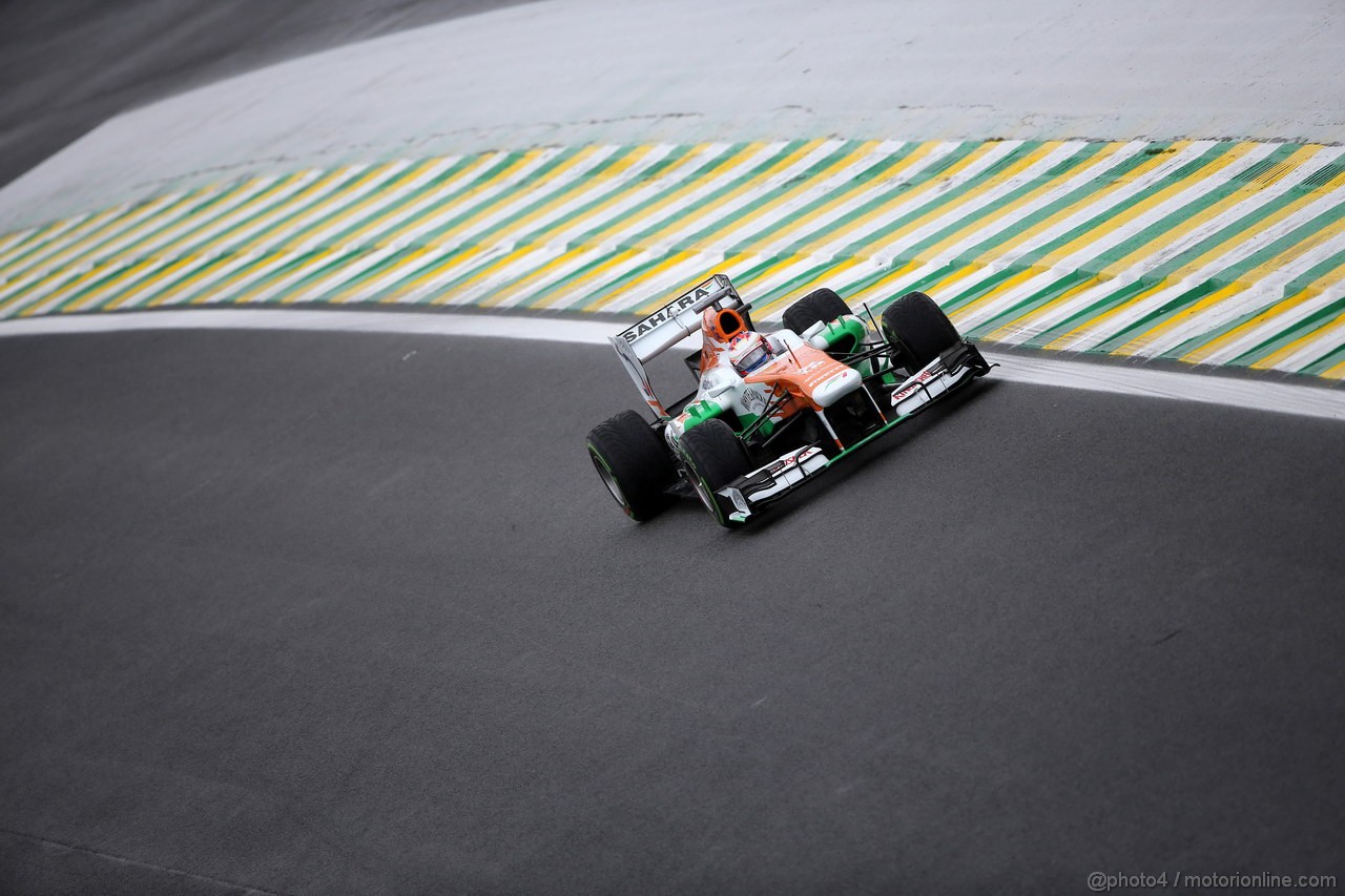 GP BRASILE, 23.11.2013- Qualifiche, Paul di Resta (GBR) Sahara Force India F1 Team VJM06 