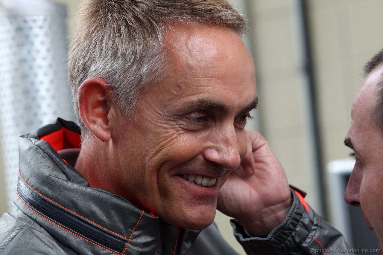 GP BRASILE, 23.11.2013- Qualifiche, Martin Whitmarsh (GBR), Chief Executive Officer Mclaren 