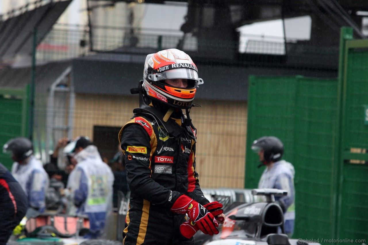 GP BRASILE, 23.11.2013- Qualifiche, Romain Grosjean (FRA) Lotus F1 Team E21 