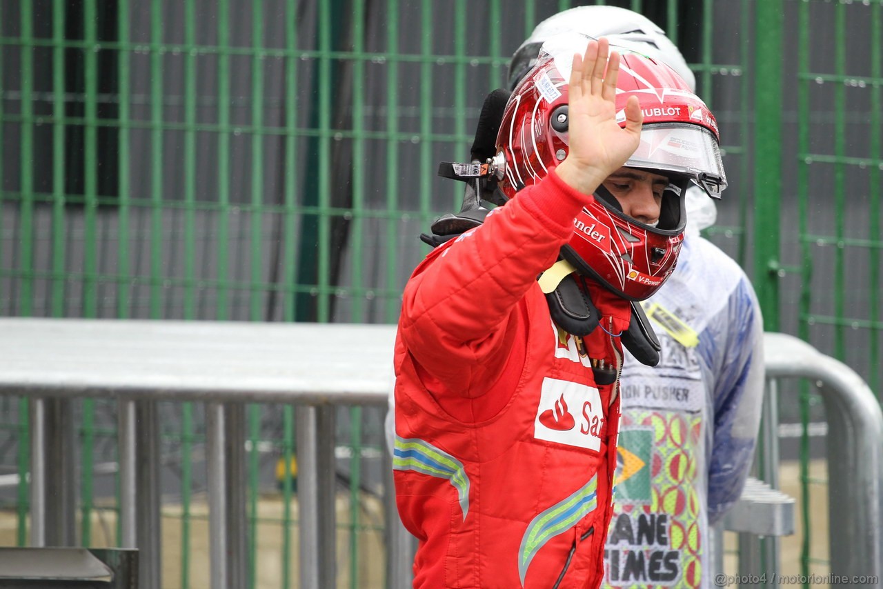GP BRASILE, 23.11.2013- Qualifiche, Felipe Massa (BRA) Ferrari F138 