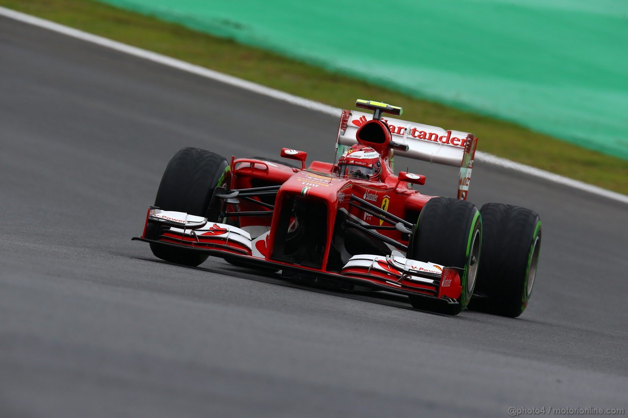 GP BRASILE, 23.11.2013- Qualifiche, Felipe Massa (BRA) Ferrari F138 