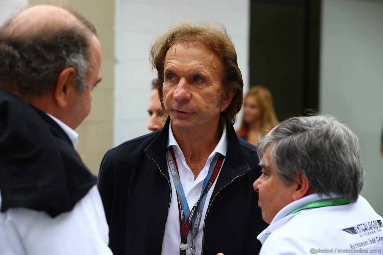 GP BRASILE, 23.11.2013- Qualifiche, Emerson Fittipaldi (BRA), Ex F1 Champion 