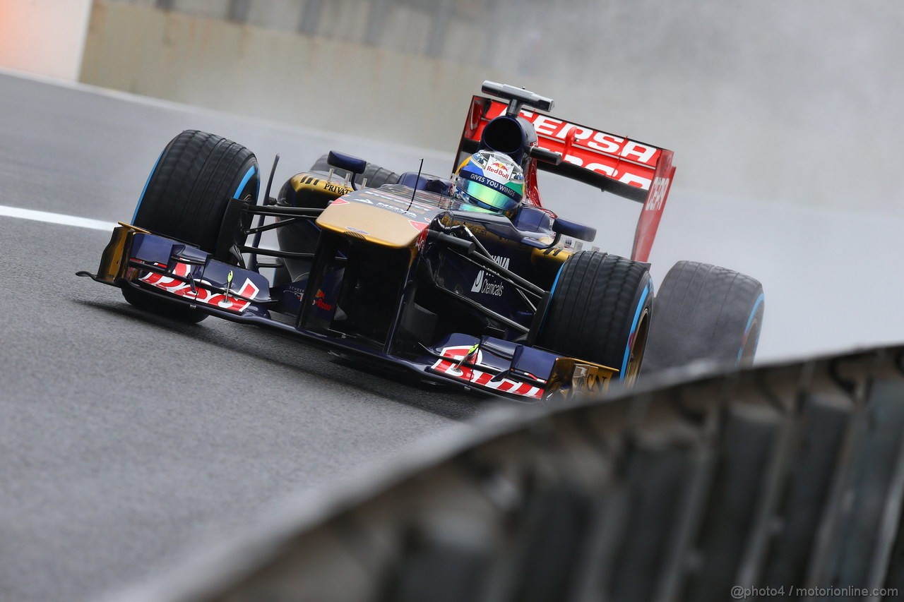 GP BRASILE, 23.11.2013- Qualifiche, Jean-Eric Vergne (FRA) Scuderia Toro Rosso STR8 