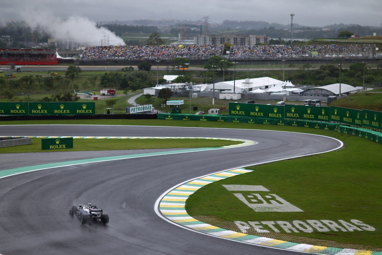 GP BRASILE, 23.11.2013- Qualifiche, Pastor Maldonado (VEN) Williams F1 Team FW35 