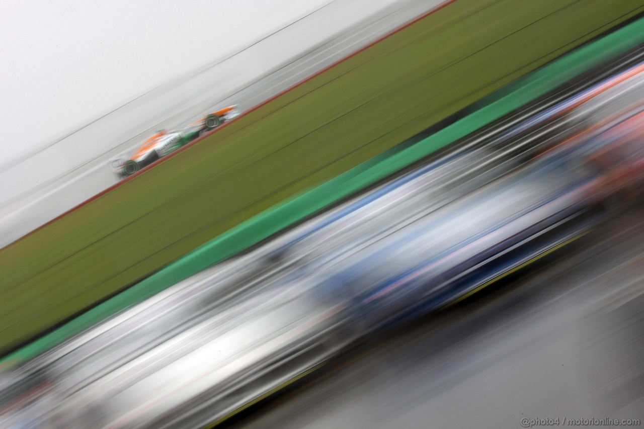 GP BRASILE, 23.11.2013- Qualifiche, Adrian Sutil (GER), Sahara Force India F1 Team VJM06 