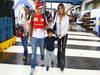 GP BRASILE, 23.11.2013- Felipe Massa (BRA) Ferrari F138, his son Filipinho e sua moglie Raffaela Bassi (BRA)