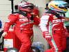 GP BRASILE, 23.11.2013- Qualifiche, Felipe Massa (BRA) Ferrari F138 e Fernando Alonso (ESP) Ferrari F138 