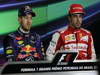 GP BRASILE, 23.11.2013- Qualifiche, Conferenza Stampa, Sebastian Vettel (GER) Red Bull Racing RB9 e Fernando Alonso (ESP) Ferrari F138 