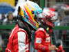 GP BRASILE, 23.11.2013- Qualifiche, Fernando Alonso (ESP) Ferrari F138 e Felipe Massa (BRA) Ferrari F138 