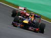GP BRASILE, 23.11.2013- Qualifiche, Mark Webber (AUS) Red Bull Racing RB9 e Fernando Alonso (ESP) Ferrari F138 