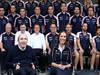 GP BRASILE, 23.11.2013- Williams Team Photo, Sir Frank Williams(gbr),Team Principal Williams F1 Team e Claire Williams (GBR) Williams Deputy Team Principal. 