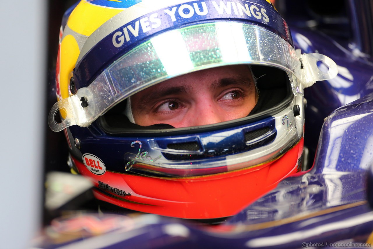 GP BRASILE, 22.11.2013- Prove Libere 1, Jean-Eric Vergne (FRA) Scuderia Toro Rosso STR8 