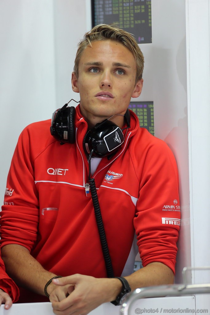 GP BRASILE, 22.11.2013- Prove Libere 1, Max Chilton (GBR), Marussia F1 Team MR02 