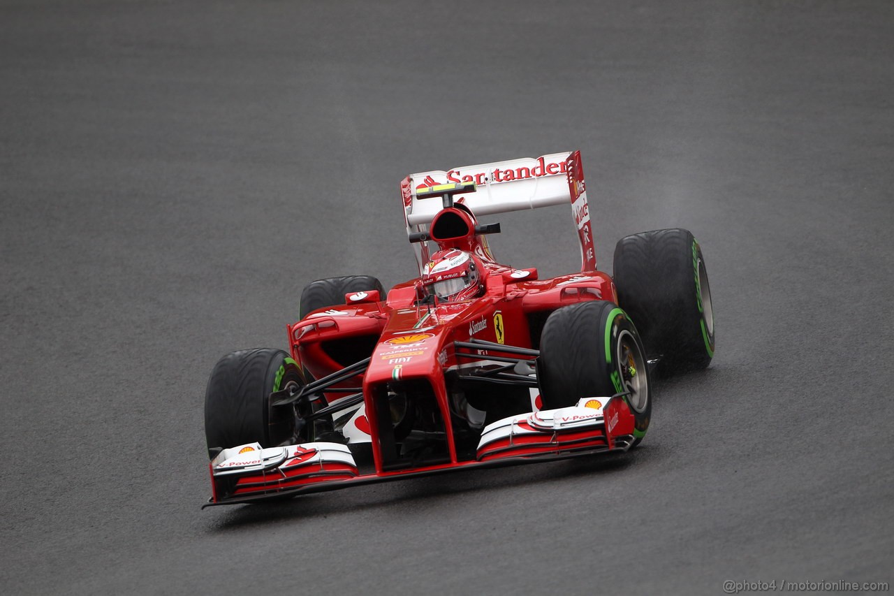 GP BRASILE, 22.11.2013- Prove Libere 1, Felipe Massa (BRA) Ferrari F138