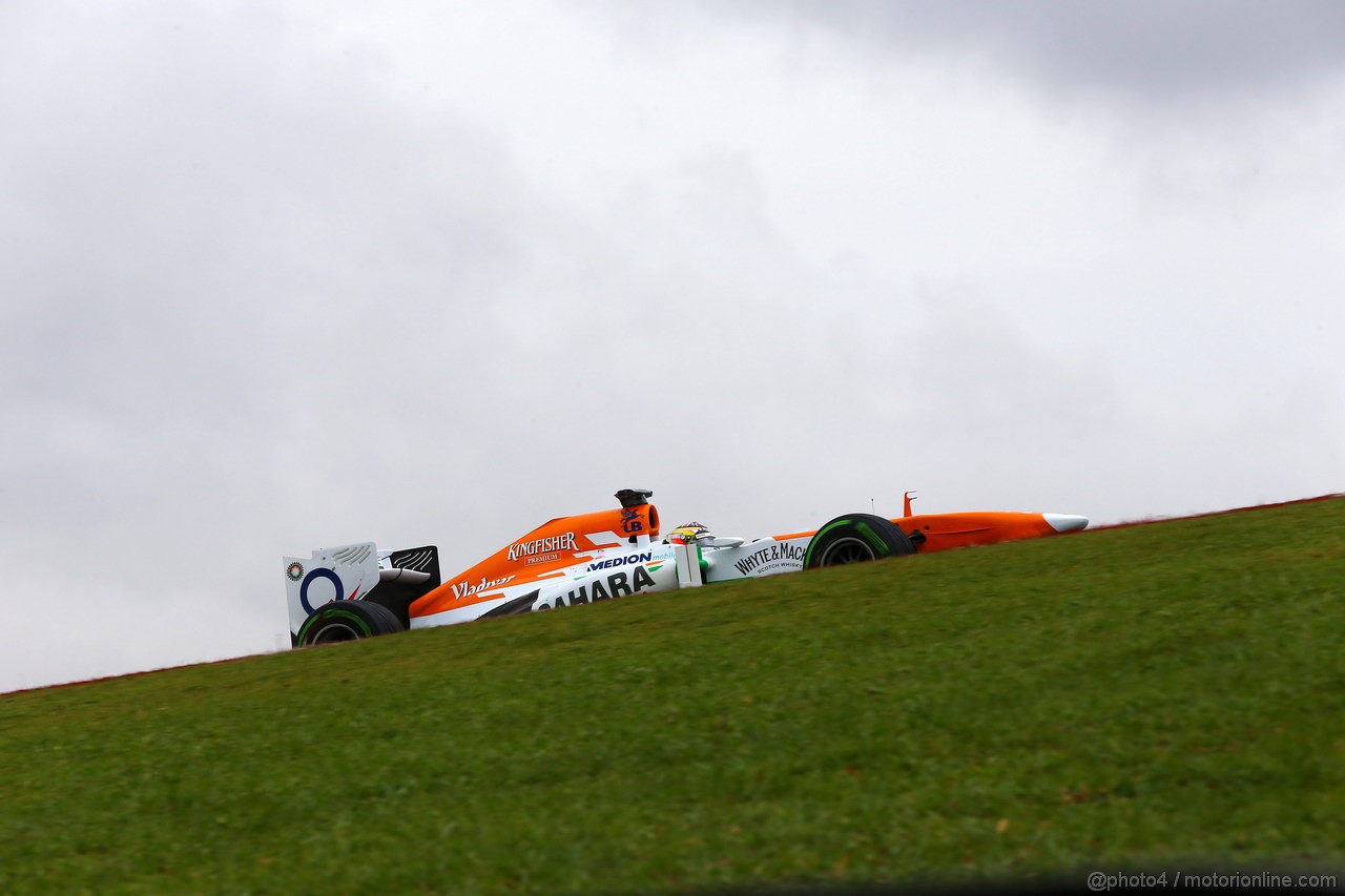 GP BRASILE, 22.11.2013- Prove Libere 1, James Calado (GBR) Test Driver, Sahara Force India F1 Team VJM06  
