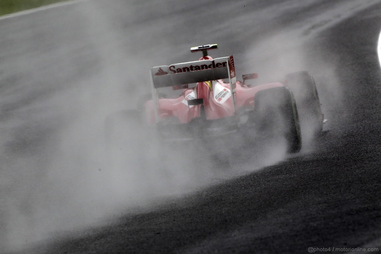 GP BRASILE, 22.11.2013- Prove Libere 2, Felipe Massa (BRA) Ferrari F138 