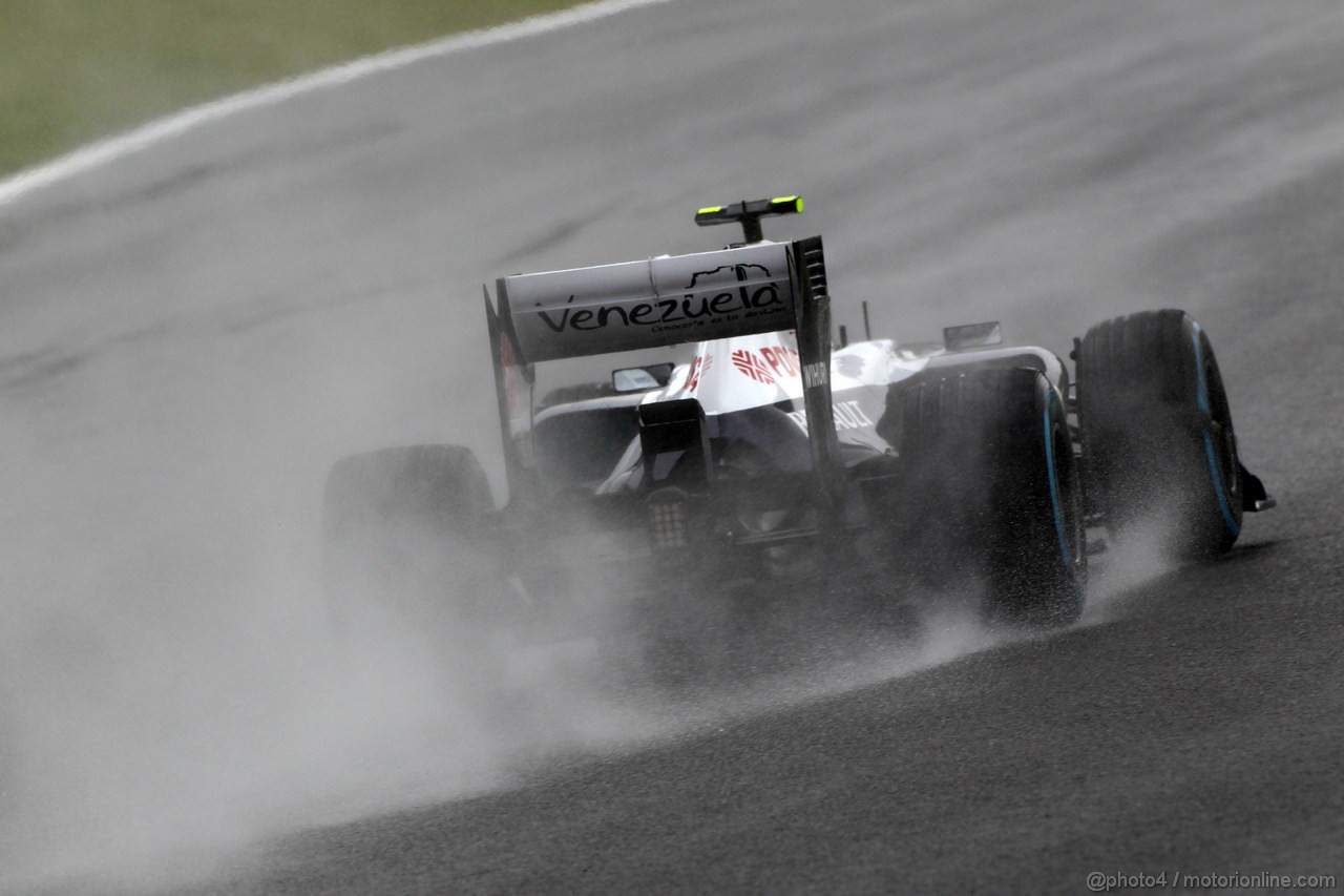 GP BRASILE, 22.11.2013- Prove Libere 2, Valtteri Bottas (FIN), Williams F1 Team FW35 