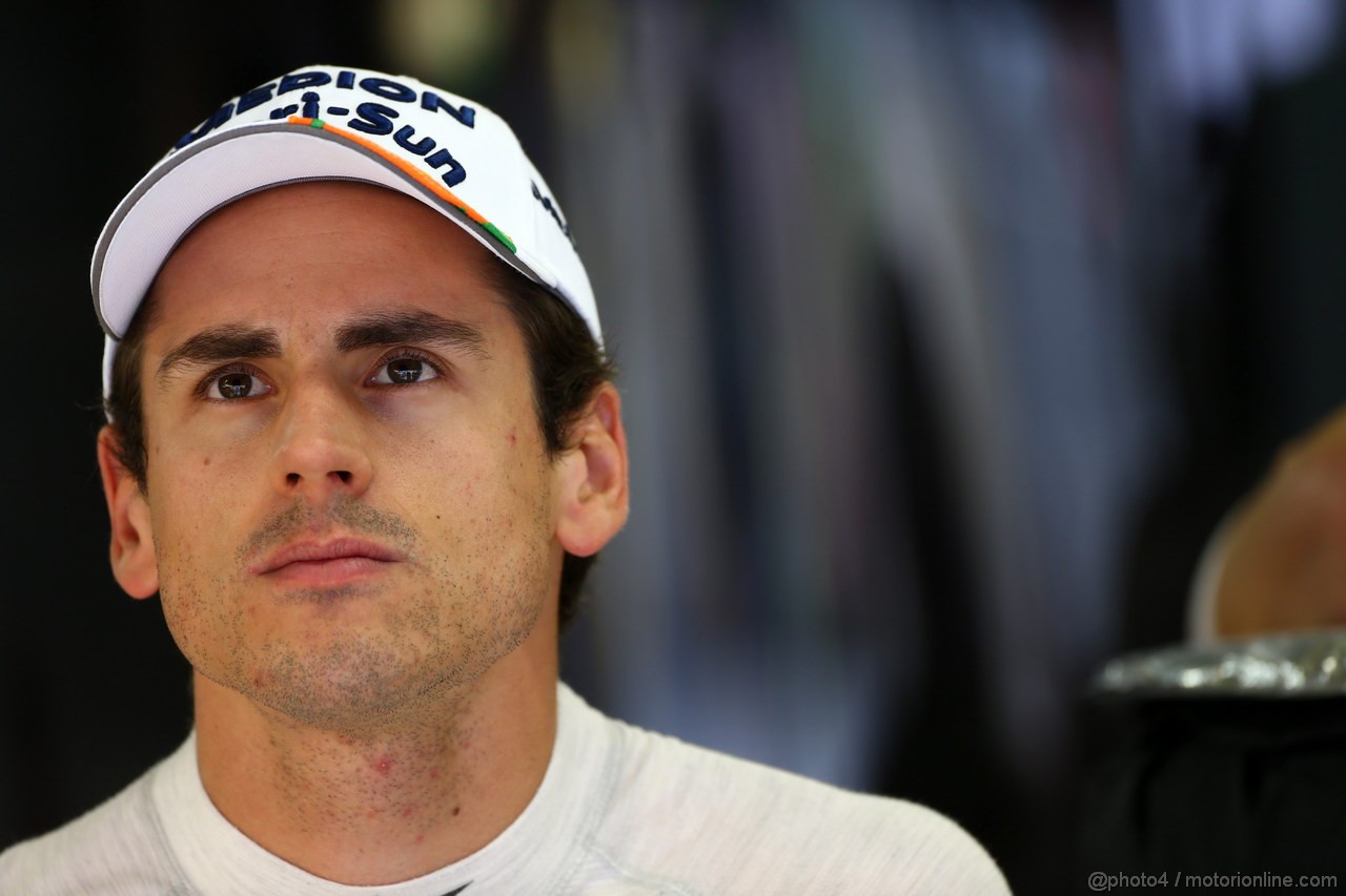 GP BRASILE, 22.11.2013- Prove Libere 2, Adrian Sutil (GER), Sahara Force India F1 Team VJM06 