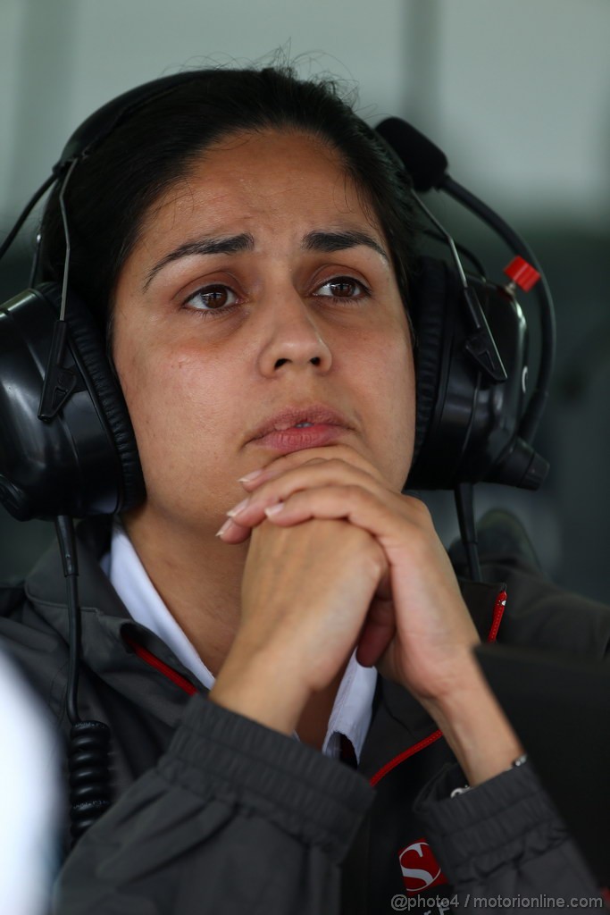 GP BRASILE, 22.11.2013- Prove Libere 2, Monisha Kaltenborn (AUT), CEO e Team Principal, Sauber F1 Team 