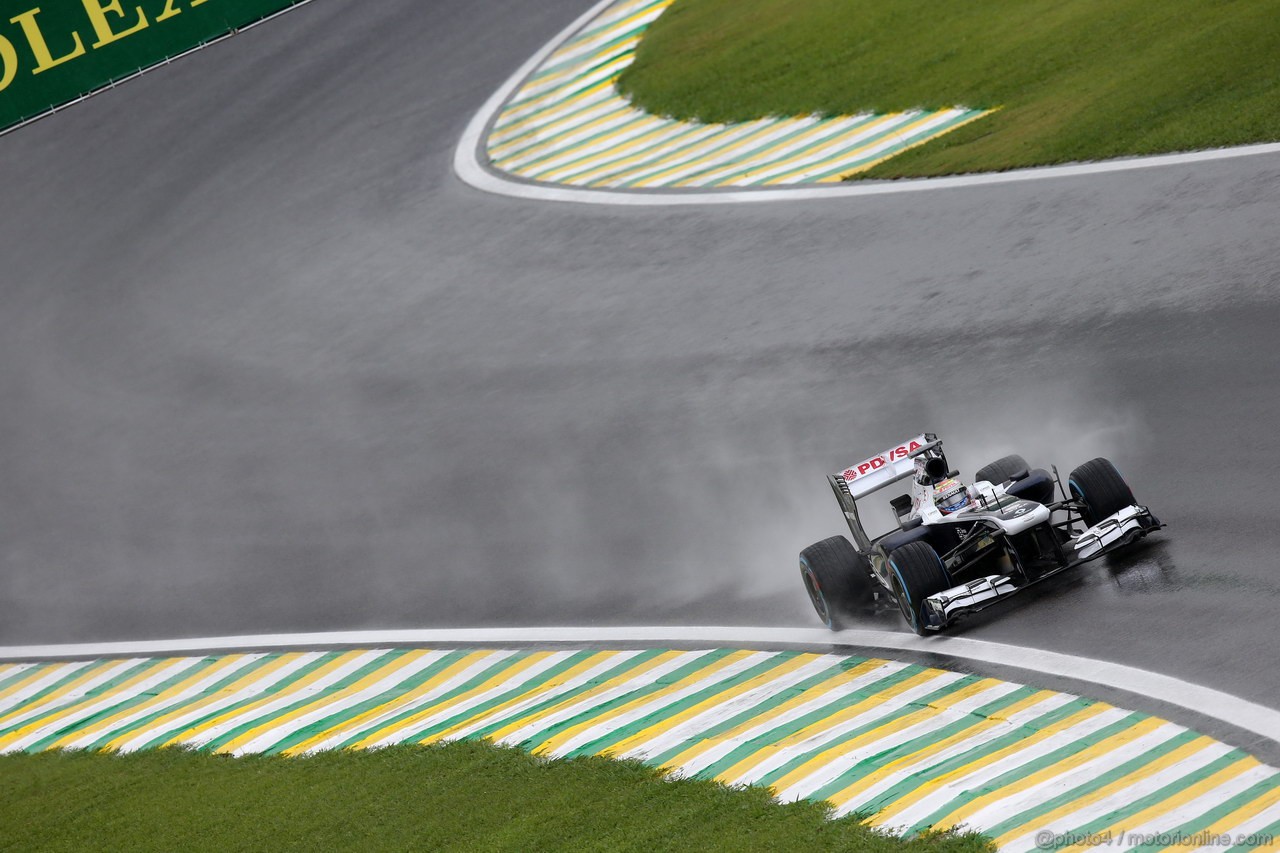 GP BRASILE, 22.11.2013- Prove Libere 2, Pastor Maldonado (VEN) Williams F1 Team FW35 