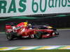 GP BRASILE, 22.11.2013- Free Practice 1, Fernando Alonso (ESP) Ferrari F138 e Sebastian Vettel (GER) Red Bull Racing RB9