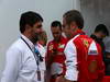 GP BRASILE, 22.11.2013- Free Practice 2, Luis Garcia Abad (ESP), manager of Fernando Alonso (ESP) e Stefano Domenicali (ITA), Team Principal 