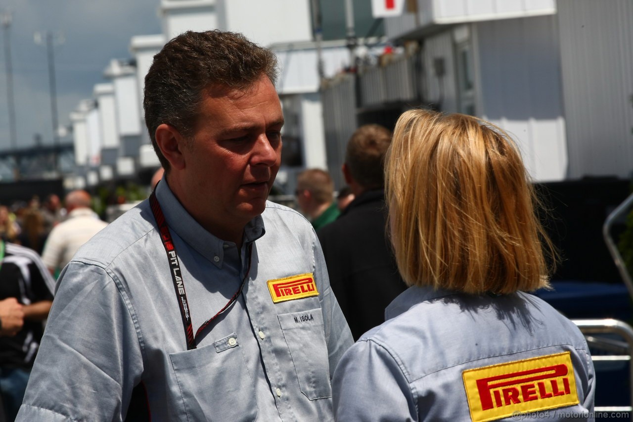 GP CANADA, 09.06.2013- Mario Isola (ITA), Sporting Director Pirelli