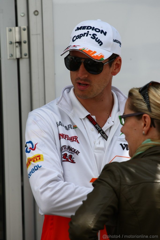 GP CANADA, 09.06.2013- Adrian Sutil (GER), Sahara Force India F1 Team VJM06