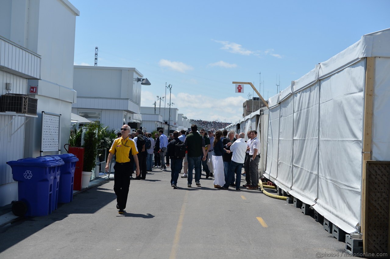 GP CANADA, 09.06.2013- Paddock