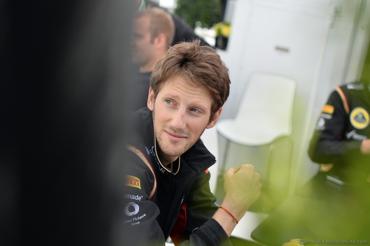 GP CANADA, 09.06.2013- Romain Grosjean (FRA) Lotus F1 Team E213