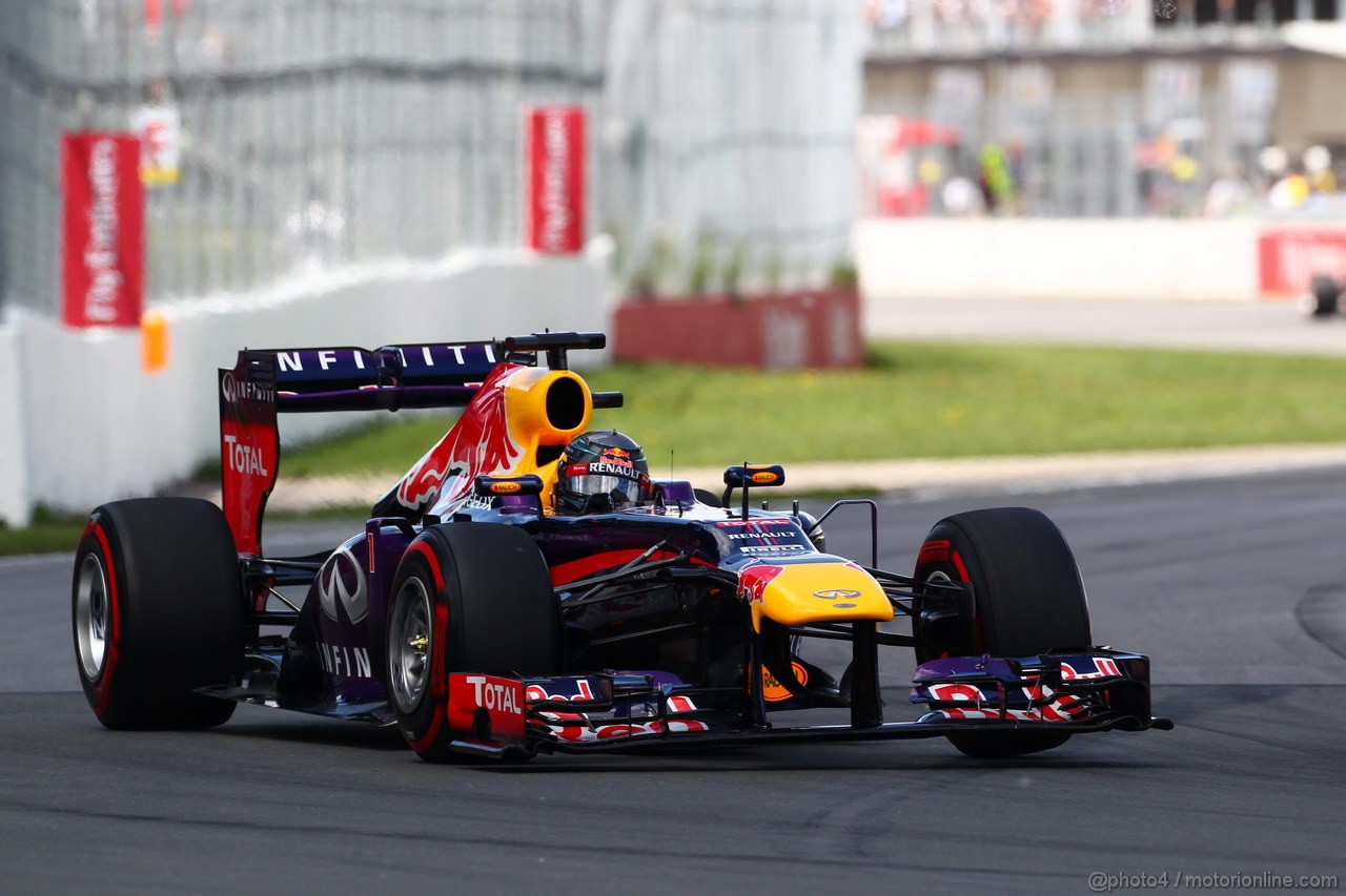 GP CANADA, 09.06.2013- Gara, Sebastian Vettel (GER) Red Bull Racing RB9