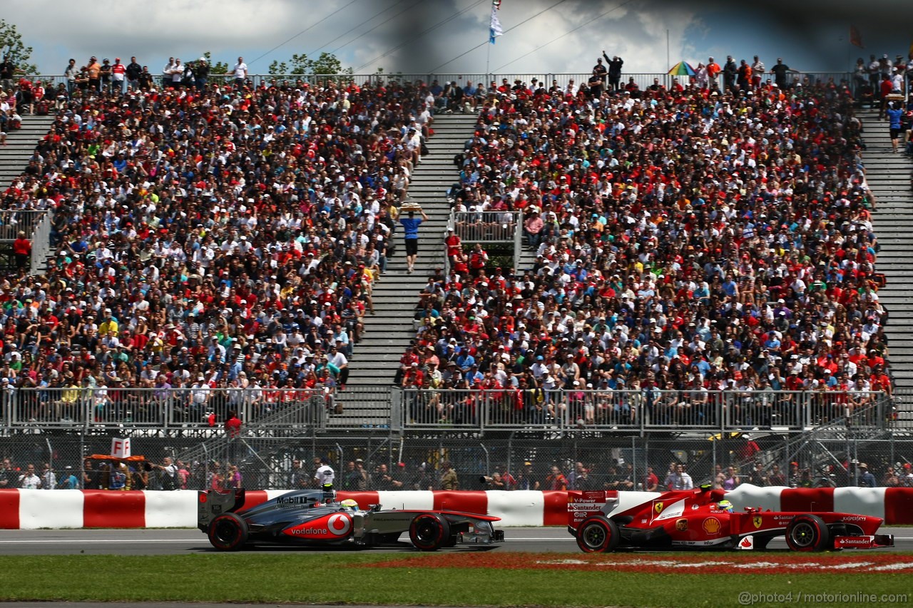 GP CANADA, 09.06.2013- Gara, Felipe Massa (BRA) Ferrari F138