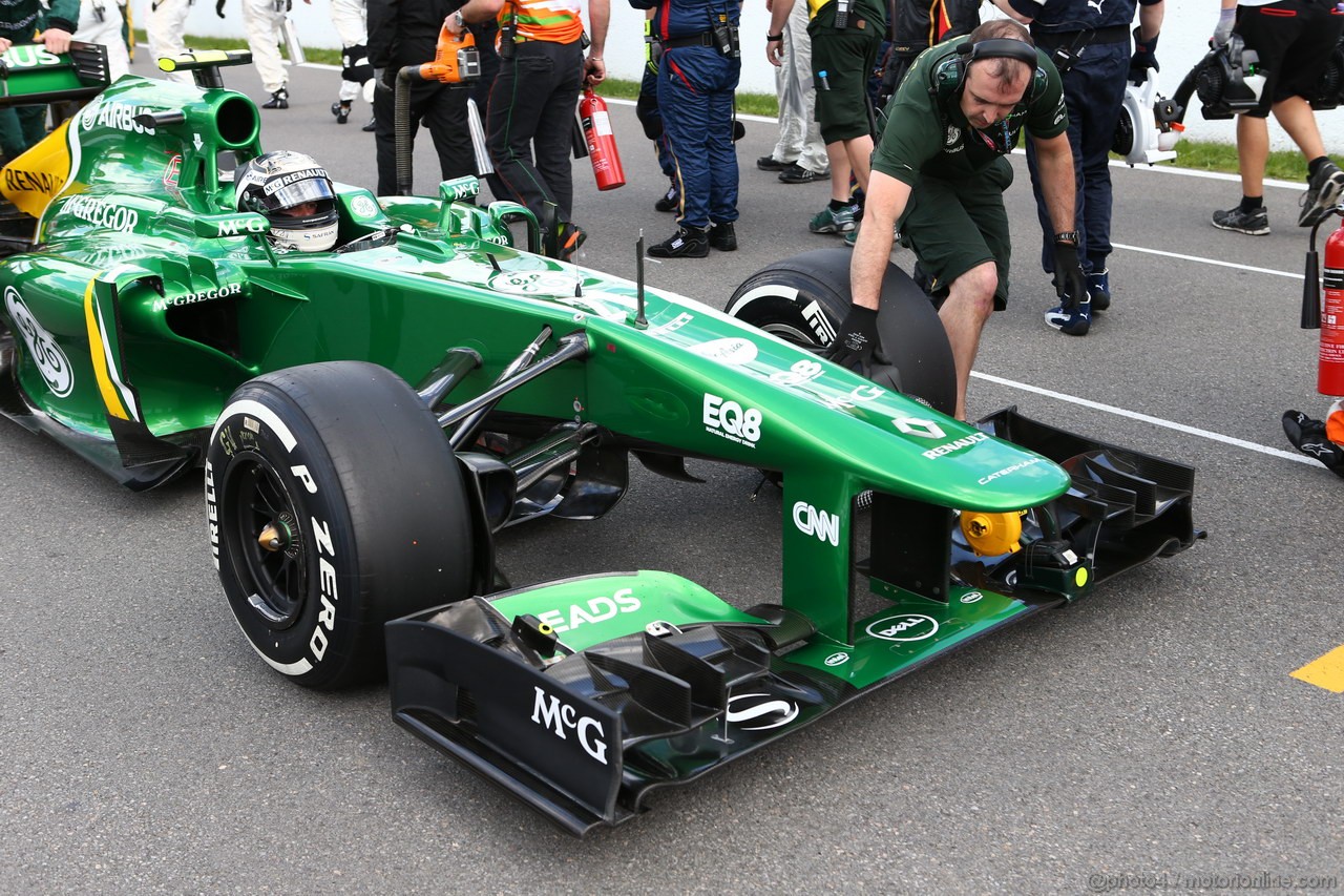 GP CANADA, 09.06.2013- Gara, Giedo Van der Garde (NED), Caterham F1 Team CT03