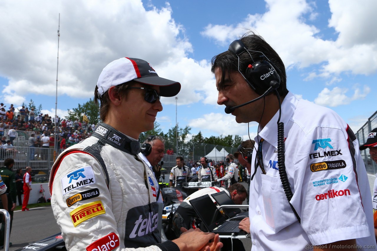 GP CANADA, 09.06.2013- Gara, Nico Hulkenberg (GER) Sauber F1 Team C32