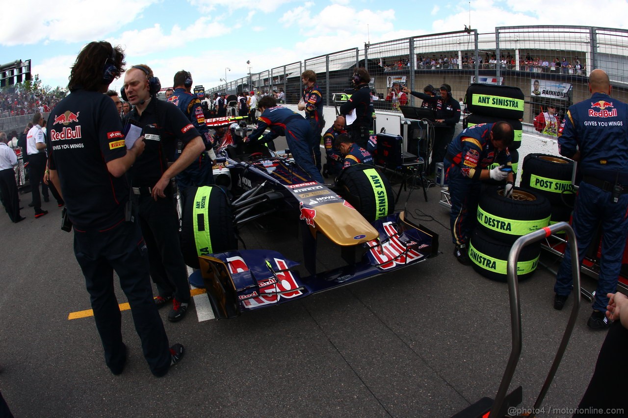 GP CANADA, 09.06.2013- Gara, Daniel Ricciardo (AUS) Scuderia Toro Rosso STR8