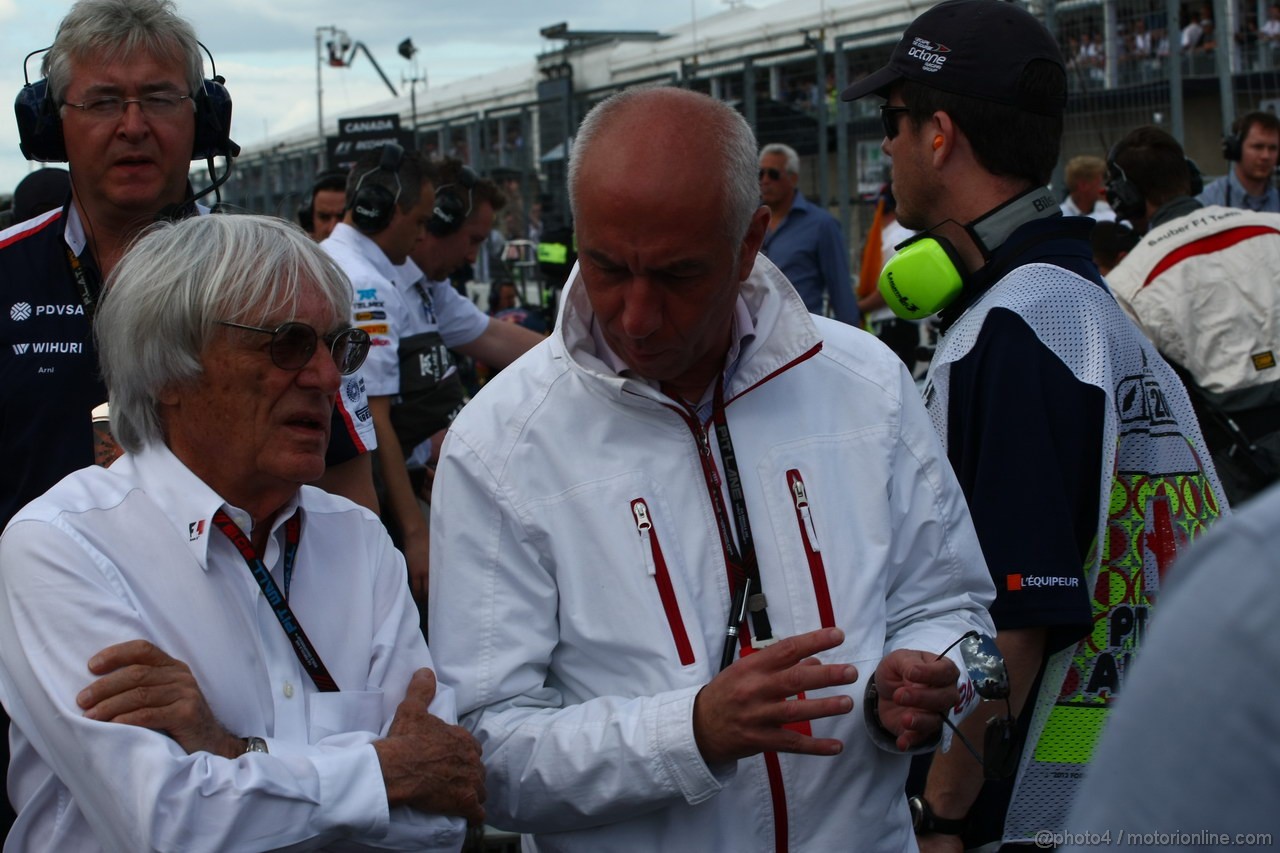 GP CANADA, 09.06.2013- Gara, Bernie Ecclestone (GBR), President e CEO of Formula One Management