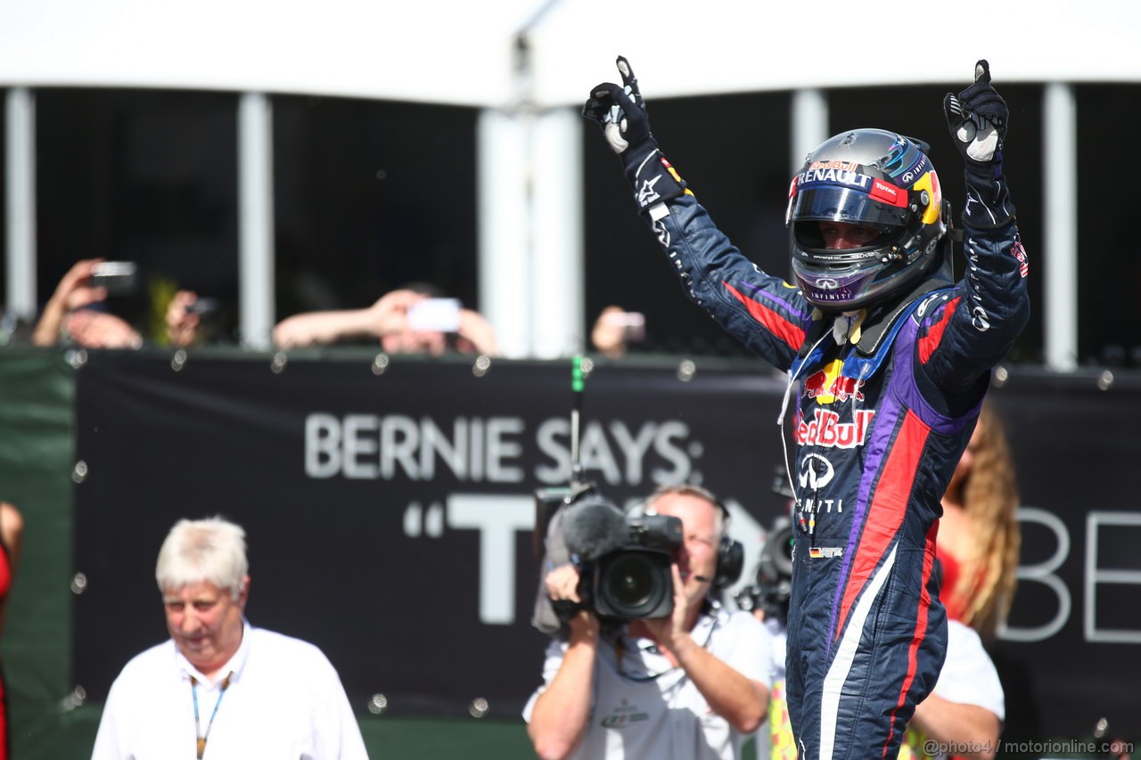 GP CANADA, 09.06.2013- Gara, Sebastian Vettel (GER) Red Bull Racing RB9